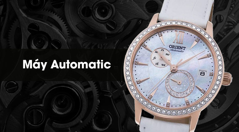 Đồng hồ nữ Orient RA-AK0004A10B - Cơ tự động được trang bị bộ máy Automatic có tuổi thọ cao