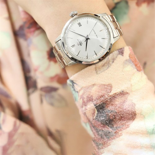 Đồng hồ ORIENT Bambino 36.4 mm Nữ RA-AC0009S10B Màu Bạc