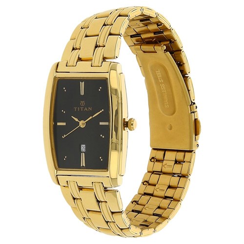 Đồng hồ TITAN 56.8 mm Nam 1163YM03 Màu Vàng