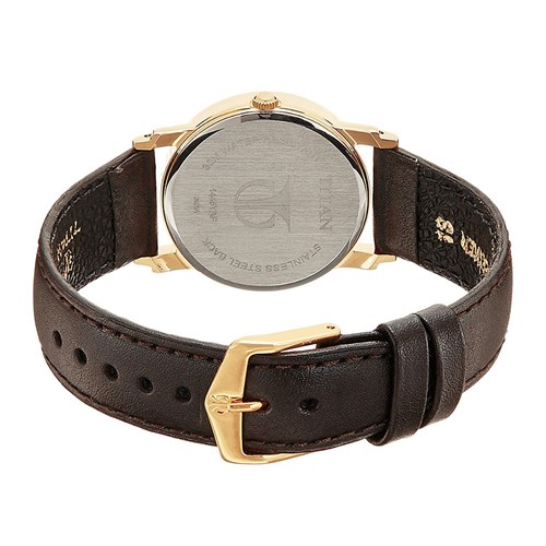 Đồng hồ TITAN 36 mm Nam 1445YL01 Màu Đen