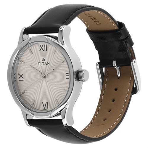 Đồng hồ TITAN 35.3 mm Nam 1580SL01 Màu Đen