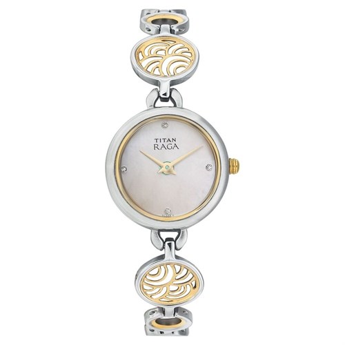 Đồng hồ TITAN 25.3 mm Nữ 2512BM01 Màu Vàng