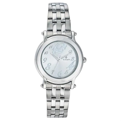 Đồng hồ TITAN 24 mm Nữ 9859SM01 Màu Bạc