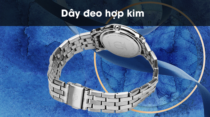 Đồng hồ nữ Titan 9859SM01 có dây đeo chống oxi hóa Đồng hồ nữ Titan 9859SM01 có dây đeo chống oxi hóa