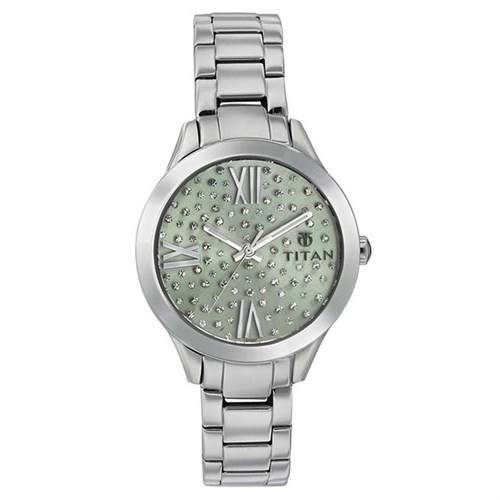 Đồng hồ TITAN 28 mm Nữ 95027SM03 Màu Bạc