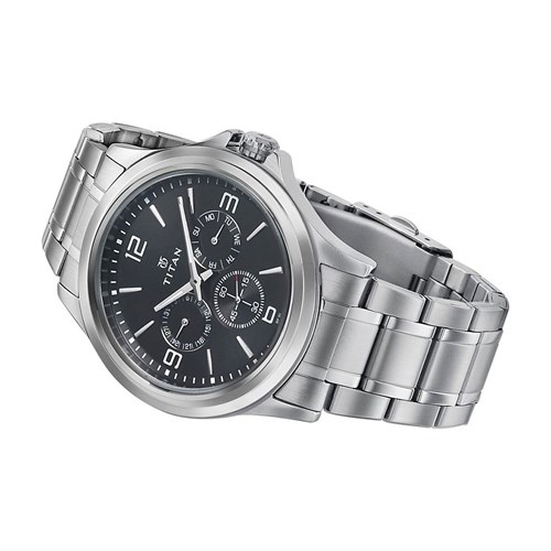 Đồng hồ TITAN 43 mm Nam 1698SM01 Màu Bạc