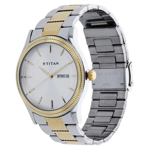 Đồng hồ TITAN 40 mm Nam 1650BM03 Màu Vàng