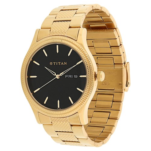 Đồng hồ Nam Titan 1650YM07 Màu Vàng
