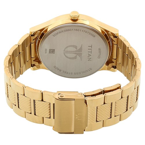 Đồng hồ Nam Titan 1650YM07 Màu Vàng