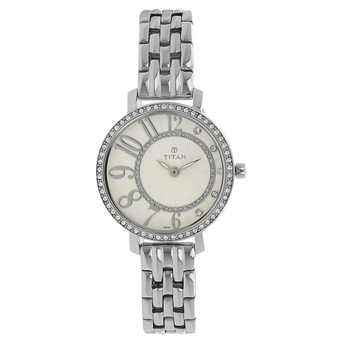 Đồng hồ TITAN 40 mm Nữ 95041SM01 Màu Bạc