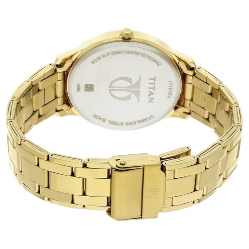 Đồng hồ TITAN 47 mm Nam 1775YM01 Màu Vàng