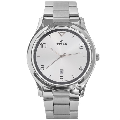 Đồng hồ TITAN 42 mm Nam 1770SM01 Màu Bạc