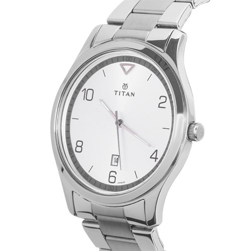 Đồng hồ TITAN 42 mm Nam 1770SM01 Màu Bạc