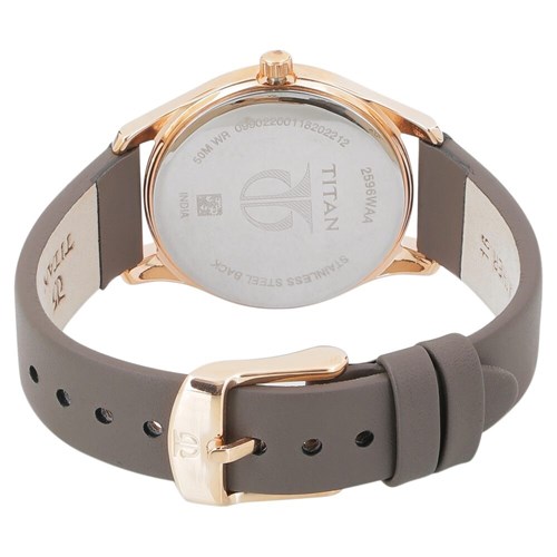 Đồng hồ Nữ Titan 2596WL02 Màu Xám