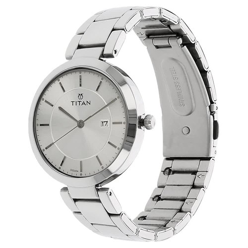 Đồng hồ TITAN 36 mm Nữ 2480SM07 Màu Bạc