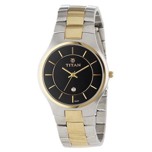 Đồng hồ TITAN 36 mm Nam 9384BM02 Màu Vàng