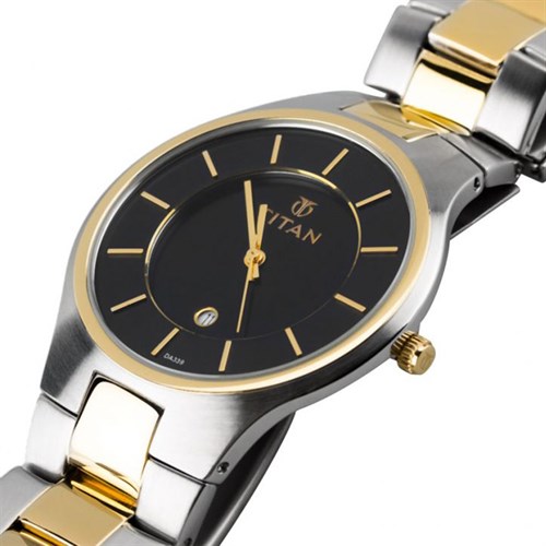 Đồng hồ TITAN 36 mm Nam 9384BM02 Màu Vàng