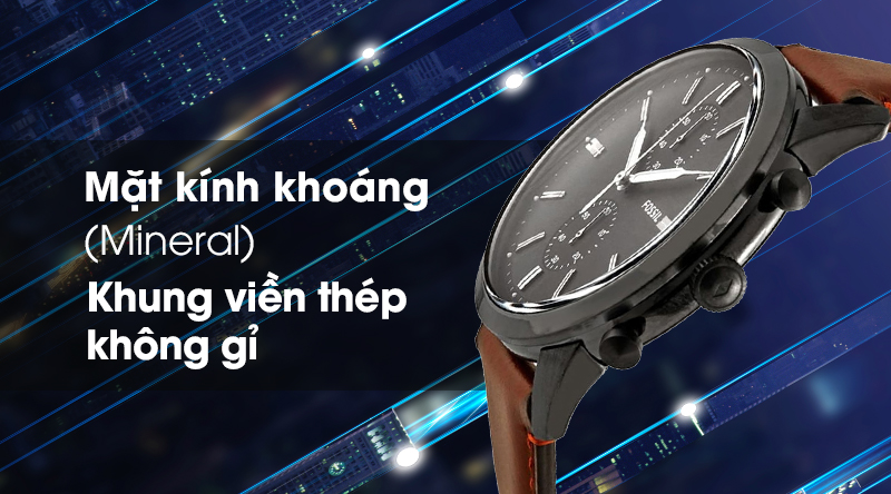 Chronograph Watch Reloj Fossil Fs5522 Đồng Hồ Nam Fossil FS5522