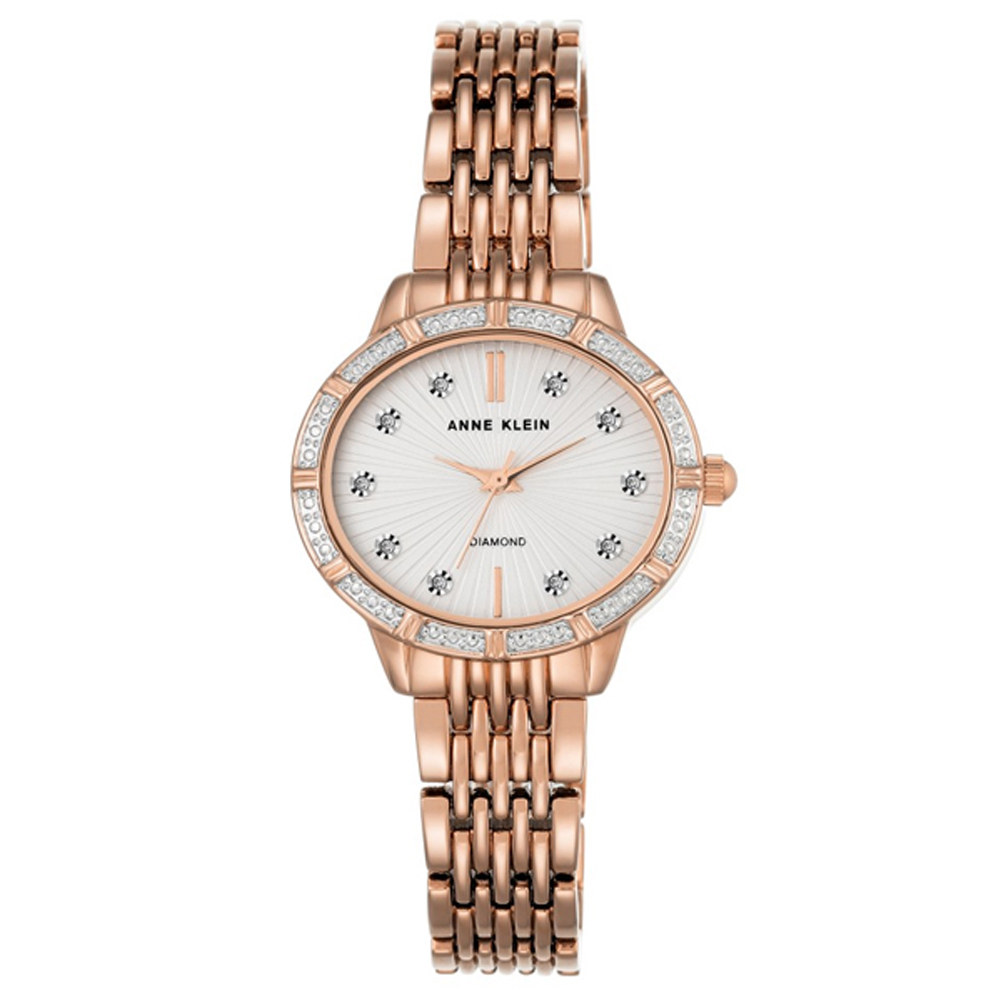 Đồng hồ Nữ Anne Klein AK/2782SVRG - Đính kim cương