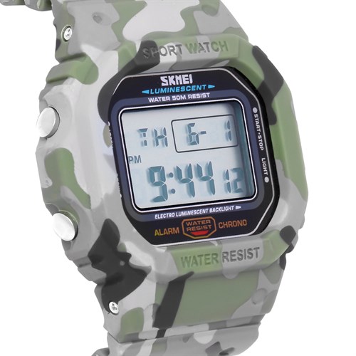 Đồng hồ SKMEI 50.5 mm Nam SK-1471 Màu Xanh bộ đội