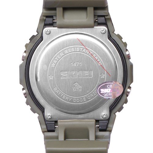 Đồng hồ SKMEI 50.5 mm Nam SK-1471 Màu Xanh bộ đội