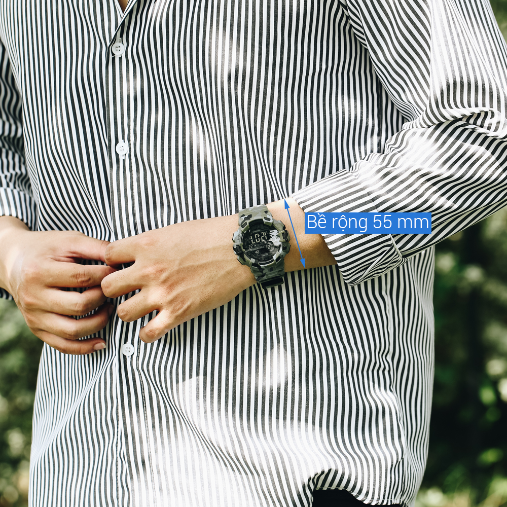 Đồng hồ Nam Skmei SK-1472 - Xanh Camo