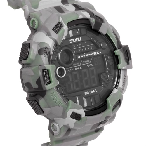 Đồng hồ Nam Skmei SK-1472 - Xanh Camo Màu Xanh bộ đội