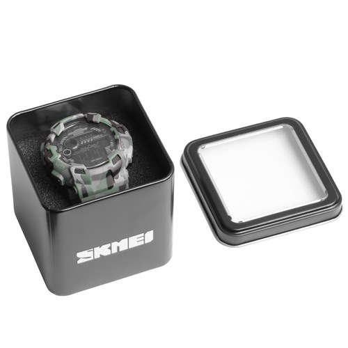 Đồng hồ Nam Skmei SK-1472 - Xanh Camo Màu Xanh bộ đội