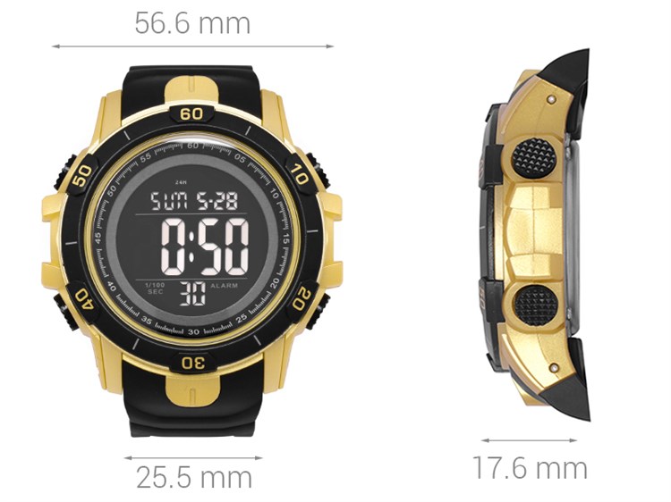 Đồng hồ SKMEI 56.6 mm Nam SK-1475 Màu Đen