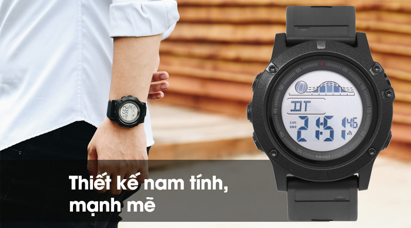 Đồng hồ nam Skmei SK-1476 mang thiết kế trẻ trung và cá tính