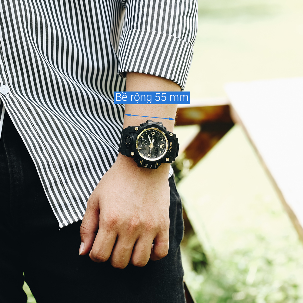 Đồng hồ Nam Skmei SK-1155B - Vàng