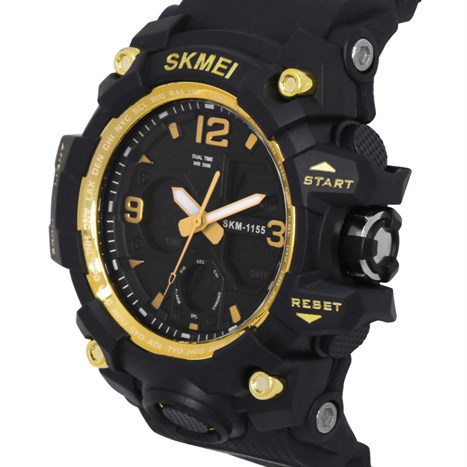 Đồng hồ Nam Skmei SK-1155B - Vàng Màu Vàng