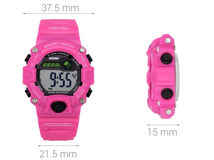 Đồng hồ SKMEI 37.5 mm Trẻ em SK-1484 Màu Đỏ đậm