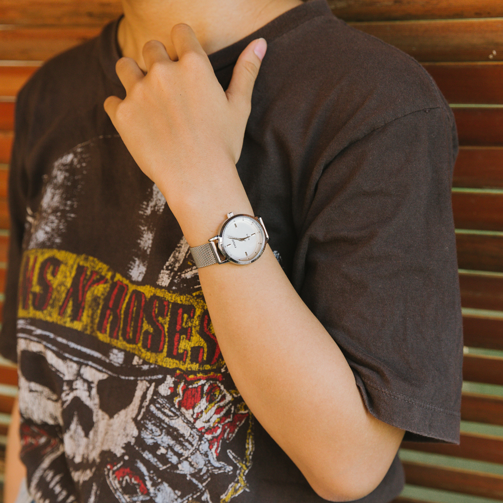 Đồng hồ Nữ Skmei SK-1528 - Bạc