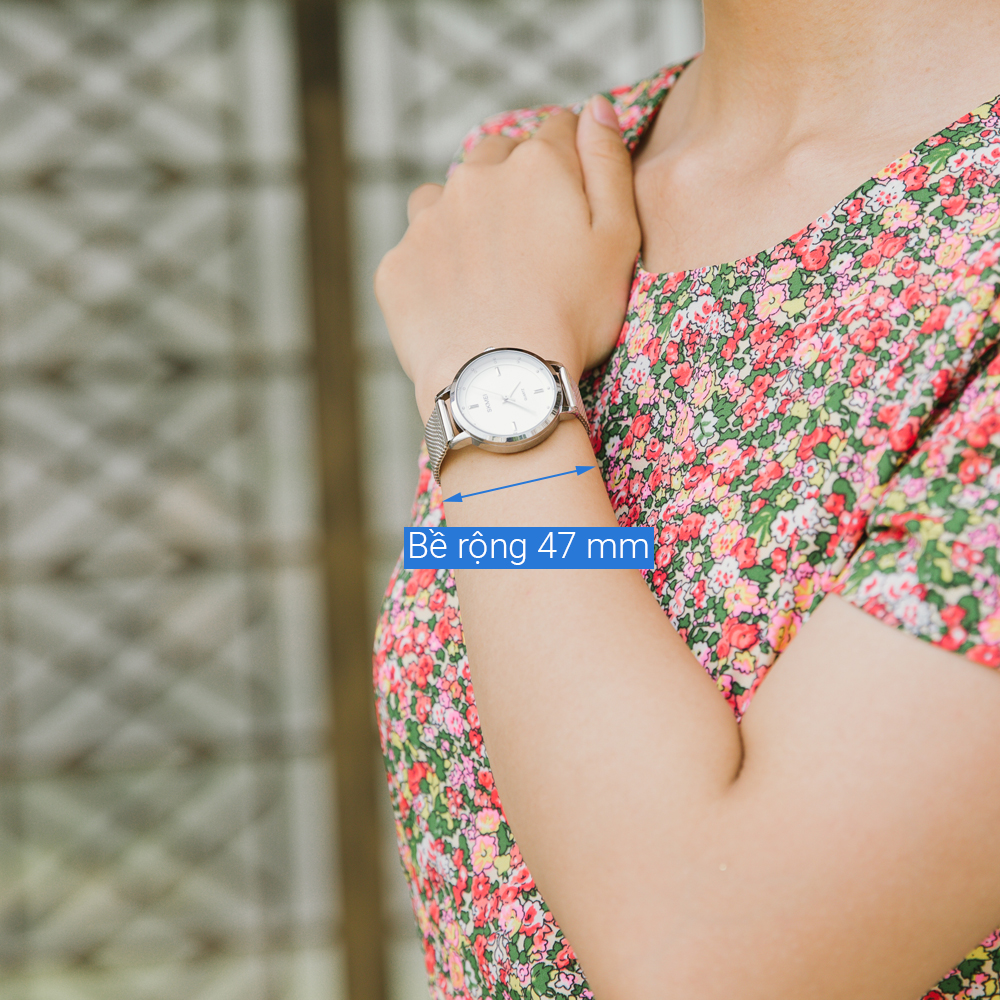 Đồng hồ Nữ Skmei SK-1528 - Bạc