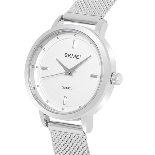 Đồng hồ Nữ Skmei SK-1528 - Bạc Màu Bạc