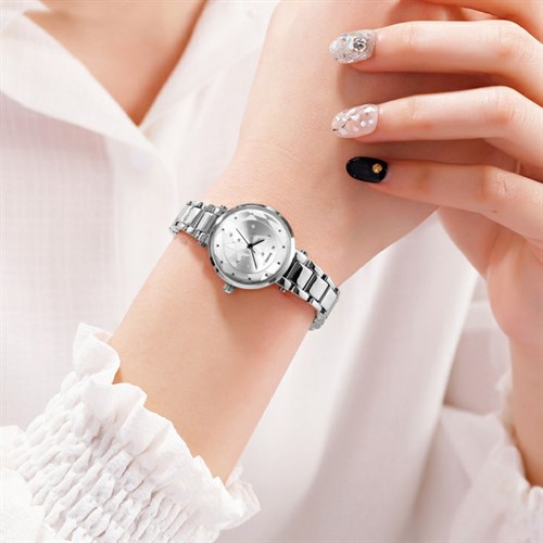 Đồng hồ Nữ Skmei SK-1411 Màu Bạc