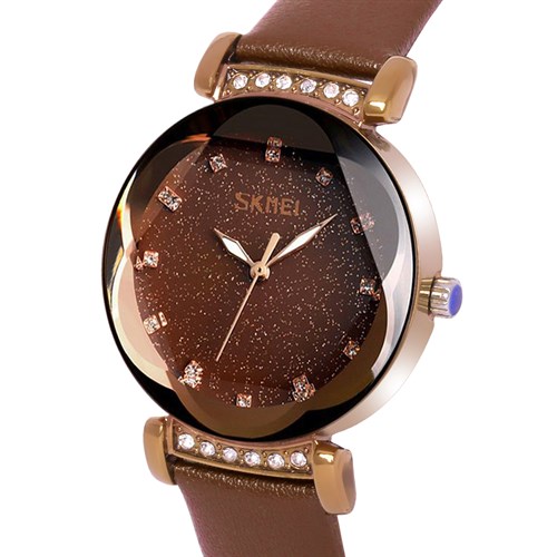 Đồng hồ Nữ Skmei SK-9188 Màu Nâu