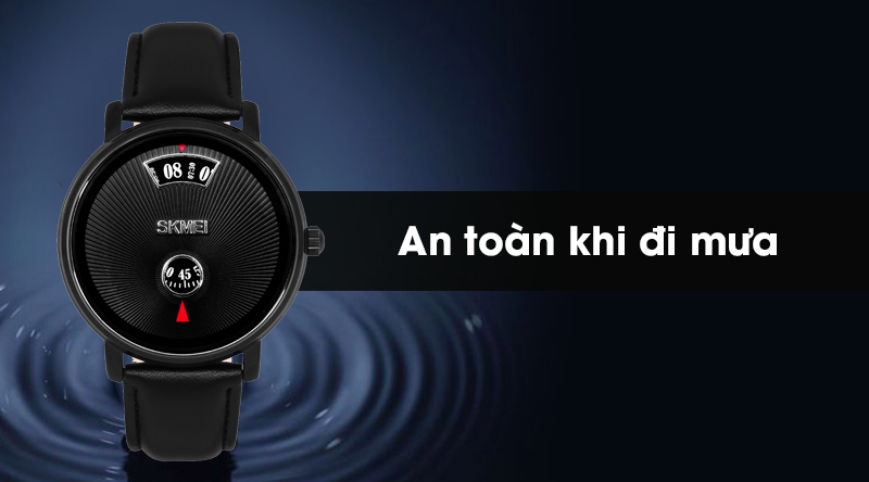 Đồng hồ Nam dây da Skmei SK-1490 có hệ chống nước 3 ATM Đồng hồ Nam dây da Skmei SK-1490 có hệ chống nước 3 ATM