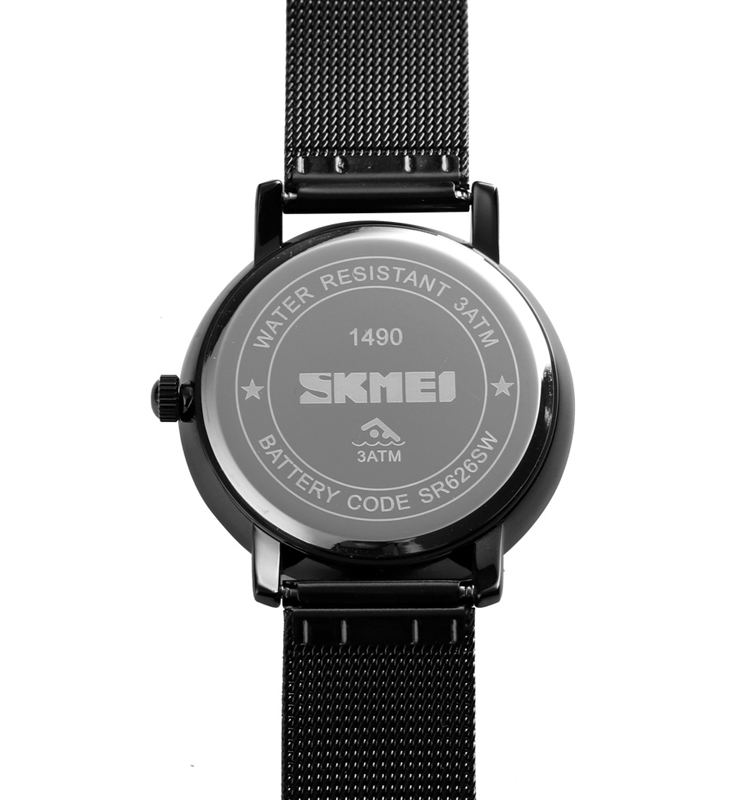 Đồng hồ Skmei 41.4 mm Nam SK-1490 Màu Đen