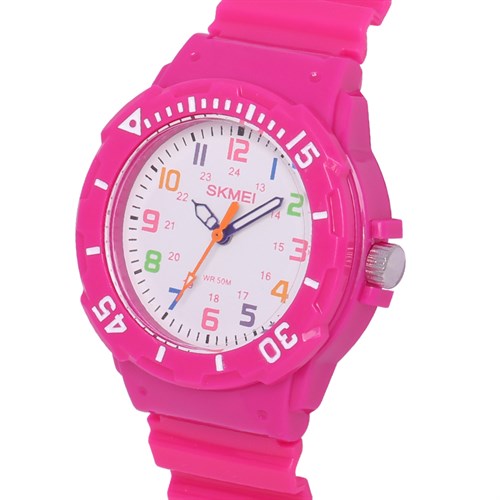 Đồng hồ SKMEI 31.2 mm Trẻ em SK-1043 Màu Đỏ đậm
