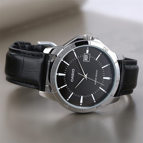Đồng hồ CASIO 41.5 mm Nam MTP-V004L-1AUDF Màu Đen