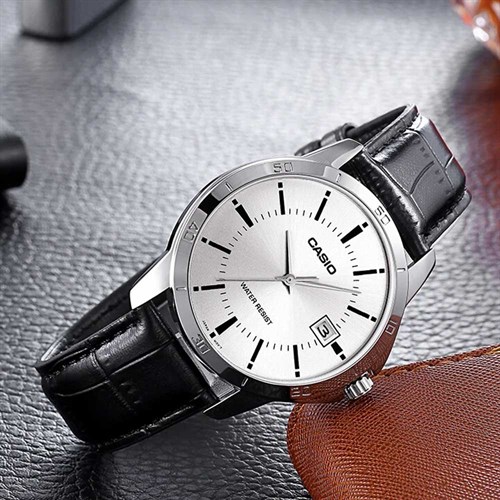 Đồng hồ CASIO 40 mm Nam MTP-V004L-7AUDF Màu Đen