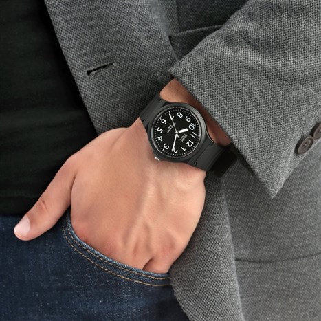 Đồng hồ Nam Casio MW-240-1BVDF Màu Đen