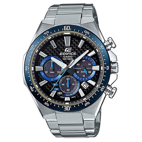 Đồng hồ EDIFICE CASIO 47.5 mm Nam EQS-800CDB-1BVUDF Màu Bạc