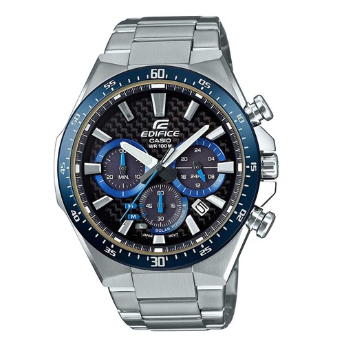 Đồng hồ EDIFICE CASIO 47.5 mm Nam EQS-800CDB-1BVUDF Màu Bạc