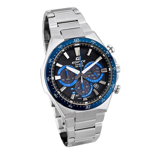 Đồng hồ EDIFICE CASIO 47.5 mm Nam EQS-800CDB-1BVUDF Màu Bạc