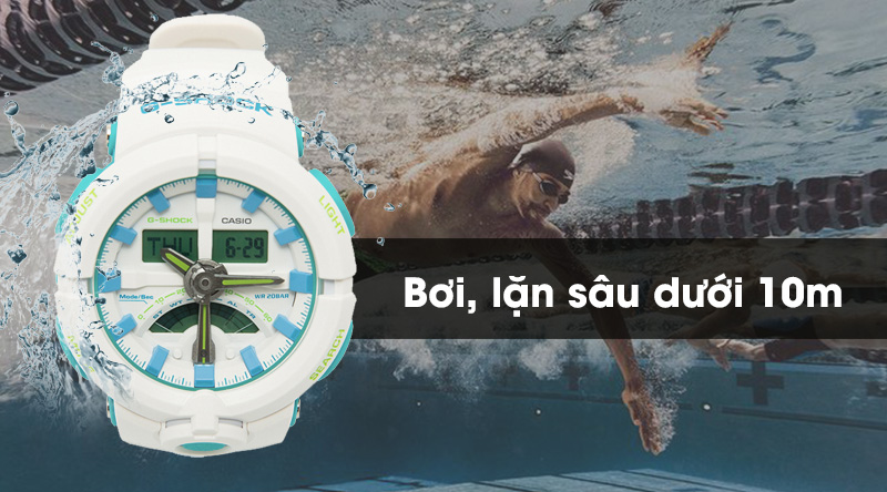 Đồng hồ Nam G-Shock GA-500WG-7ADR chống nước 20 ATM Đồng hồ Nam G-Shock GA-500WG-7ADR chống nước 20 ATM