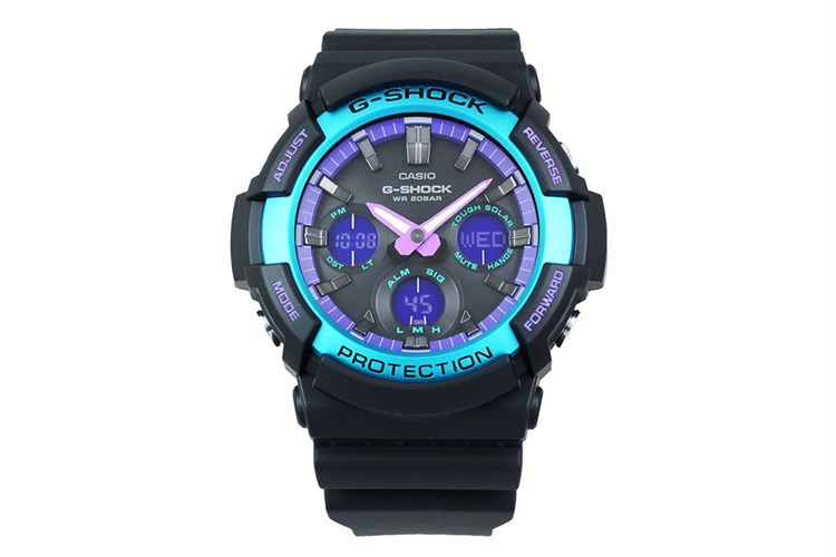 Đồng hồ G-SHOCK 52.5 mm Nam GAS-100BL-1ADR Màu Đen