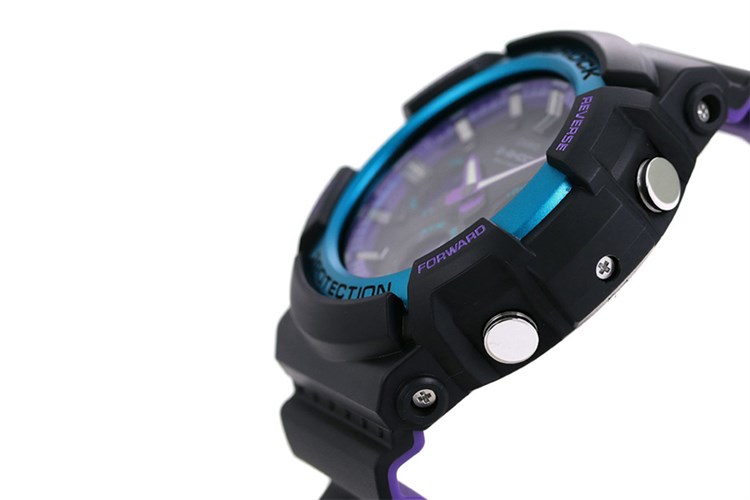 Đồng hồ G-SHOCK 52.5 mm Nam GAS-100BL-1ADR Màu Đen